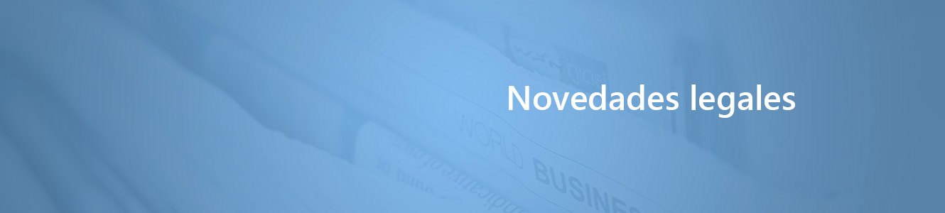 Novedades legales